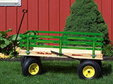 Wheelbarrows, Carts & WagonsHUGE Valley Road AMISH WAGON with Brake 4 Feet Beach Garden Cart in 4 ColorsAmish WheelscartsSaving Shepherd