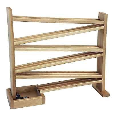 Wooden & Handcrafted ToysMARBLE RACETRACK - Dual Race Track with Glass MarbleschildrenchildrensSaving Shepherd