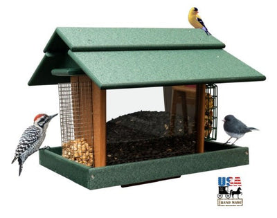 Bird FeederCLASSIC DELUXE BIRD FEEDER - Large 10 lbs Seed, Peanut & Suet Holderbirdbird feederSaving Shepherd