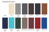 POLY LUMBER PLANTER - All Season Square Patio Plant BoxesRegularCustom Solid Color (note at checkout)Saving Shepherd