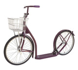 Kick Scooters20" ADULT SCOOTER - Genuine Amish with Basket Handbrake & Racing Wheels in 12 Colors!adultadult scooterSaving Shepherd