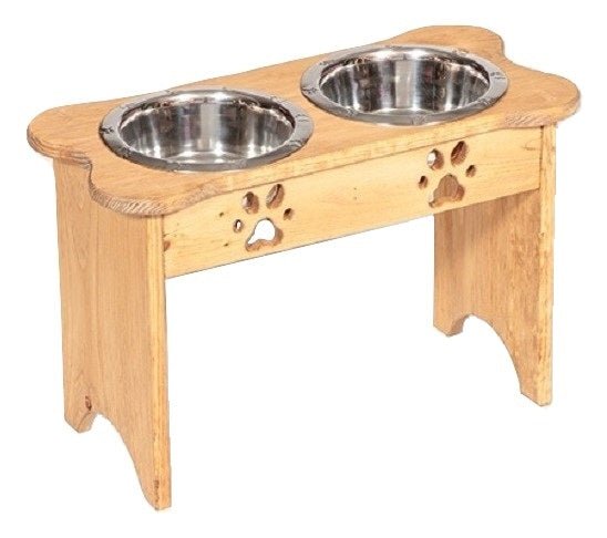 Dog Bowl Stand Large the Original Farmhouse Dog Feeder Elevated Dog Bowl  Dog Bowl Raised Dog Bowl Personalized Dog Bowl Dog 