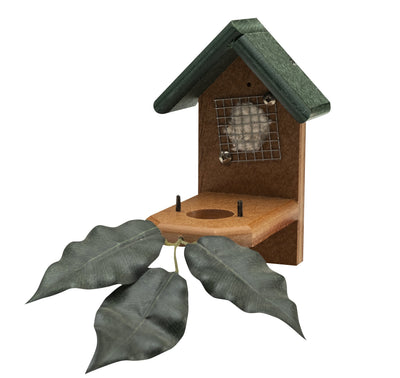 Bird HouseHUMMINGBIRD NESTING HOUSE - Weatherproof Poly Hummer Birdhousebirdbird houseSaving Shepherd