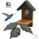 Bird HouseHUMMINGBIRD NESTING HOUSE - Weatherproof Poly Hummer Birdhousebirdbird houseSaving Shepherd