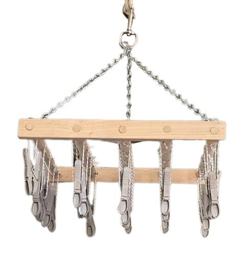 Handmade Furniture  Super-Grip 25 Clothespin Drying Rack – Saving Shepherd