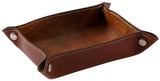 Desk OrganizersPREMIUM LEATHER VALET TRAY - Amish Handmade Catch-Allleatherleather bagSaving Shepherd