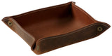 Desk OrganizersPREMIUM LEATHER VALET TRAY - Amish Handmade Catch-Allleatherleather bagSaving Shepherd