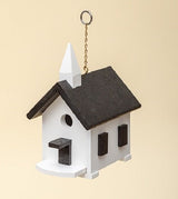 Bird HouseCOUNTRY CHURCH BIRD HOUSE - Weatherproof Poly Wren Chapel in 10 Colorsbirdbird houseSaving Shepherd