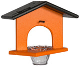 ORIOLE BIRD FEEDER with Jelly Jar & Orange Spike - Custom Poly Colors USA