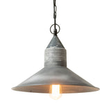 Irvin's CountryTinwareRUSTIC SHADE PENDANT | Industrial Metal Fixturependantpendant lightSaving Shepherd