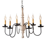 Chandeliers & Ceiling FixturesHARRISON CHANDELIER - 6 Arm Light in 5 Americana FinisheschandelierchandeliersSaving Shepherd