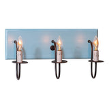 Country Lighting3 ARM CANDELABRA VANITY LIGHT ~ Rustic Wall Fixture in Sturbridge ColorsbathroombathroomvanitySaving Shepherd