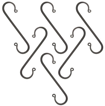 Norman Beiler Metalcraft6 Wrought Iron S Hooks - 7½