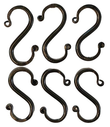 Norman Beiler Metalcraft6 Wrought Iron S Hooks - 3