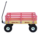 Large "WALK IN THE PARK" WAGON 40" Beach Cart in Choice of Color & Poly or Wood Bed