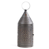 Table LampLARGE 36" TINNER'S ELECTRIC LANTERN with Candle in Kettle Black FinishlampLightingtable lampSaving Shepherd