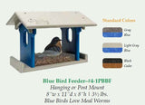 Bird FeederBLUEBIRD FEEDER - Covered Hanging Meal Worm Feederbirdbird feederSaving Shepherd