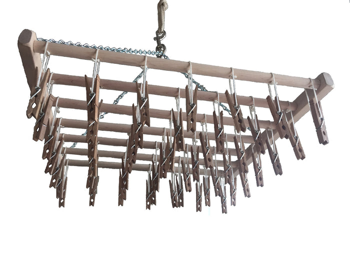 Handmade Furniture  Clip & Drip Clothespin Drying Rack – Saving Shepherd