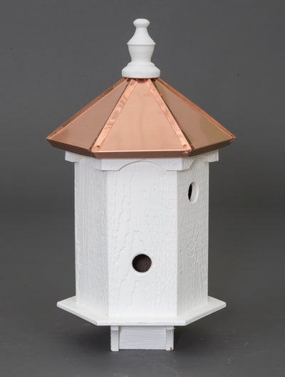 Birdhouse4 ROOM BIRDHOUSE CONDO - 24" Wood Bird House with Copper Roofbirdbird houseSaving Shepherd