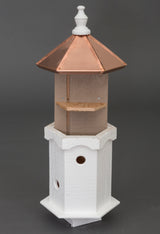 Birdhouse4 ROOM BIRDHOUSE CONDO - 24" Wood Bird House with Copper Roofbirdbird houseSaving Shepherd