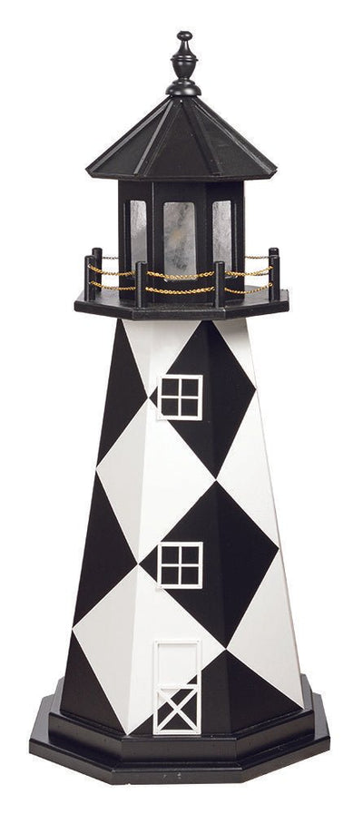 LighthouseCAPE LOOKOUT LIGHTHOUSE - North Carolina Outer Banks Working ReplicaCape LookoutlighthouseNorth Carolina4 FeetNo (Lighthouse with 25w gallery bulb)WoodSaving Shepherd