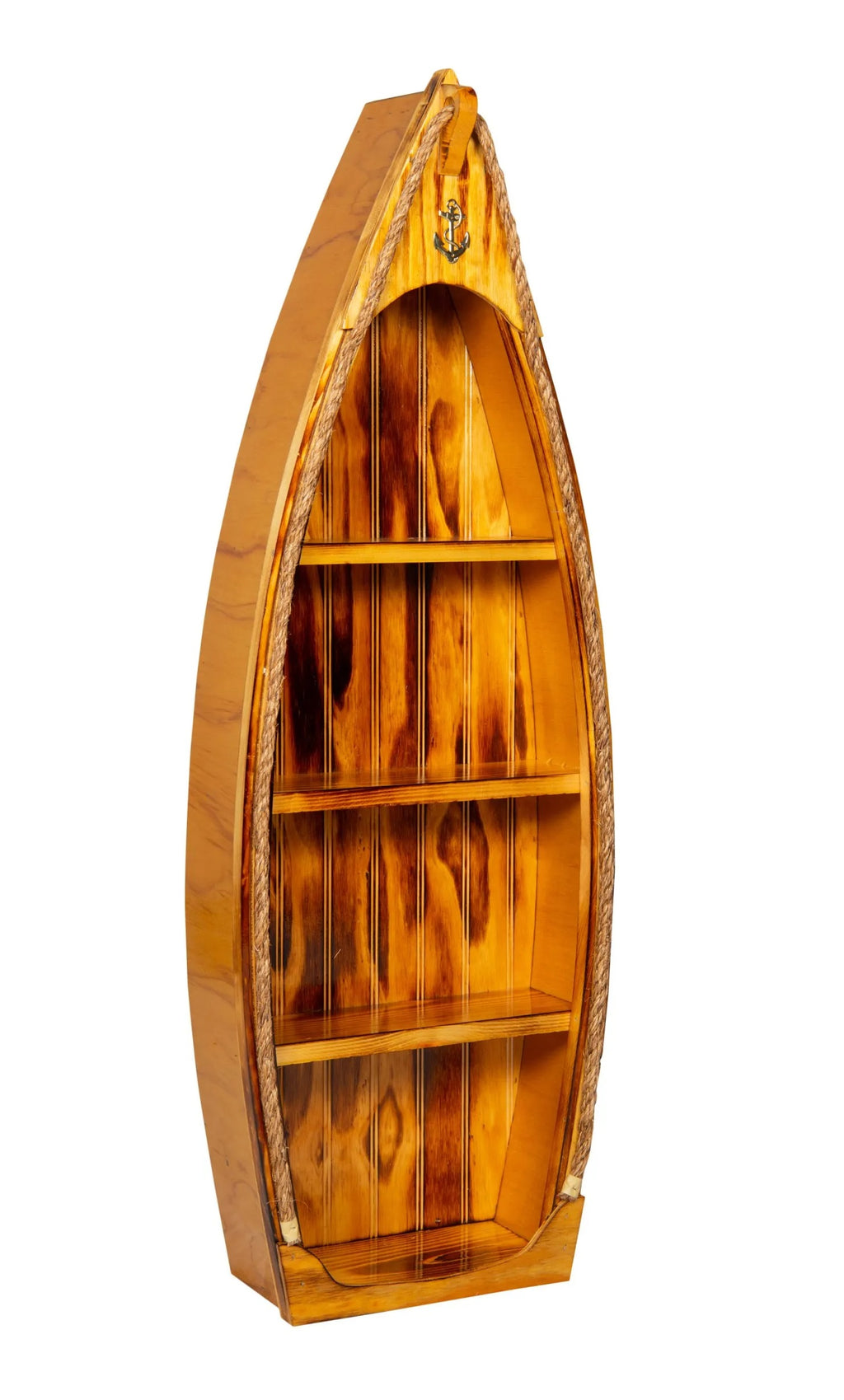 Bookcases BOAT BOOKSHELF - 4' & 6' Amish Handmade Rowboat – Saving Shepherd