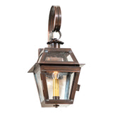 JR TOWN CRIER OUTDOOR WALL LIGHT - Solid Antique Copper Lantern