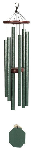 Wind ChimeTRANQUIL RAIN WIND CHIME ~ Malachite 37 inch Amish Handmade in USAchimemalachite chimeSaving Shepherd