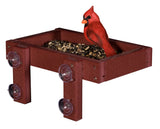Bird FeederLarge WINDOW MOUNT BIRD SEED FEEDER - Get Up Close 100% Recycled Poly in 14 Colorsbirdbird feederSaving Shepherd