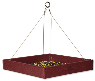 Bird Feeder1 SQUARE FOOT FLYBY BIRD FEEDER - Large Open Platform Seed Fruit Nut Traybirdbird feederSaving Shepherd