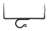 Wrought IronCURTAIN ROD & SHELF BRACKET SET - Hand Forged Wrought Iron with Country StarAmish Blacksmithcountry accentSaving Shepherd