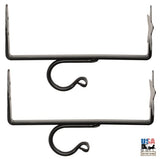 Wrought IronCURTAIN ROD & SHELF BRACKET SET - Hand Forged Wrought Iron with Country StarAmish Blacksmithcountry accentSaving Shepherd