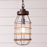 Irvin's CountryTinwareIndustrial Cage Light PendantPendant lightSaving Shepherd