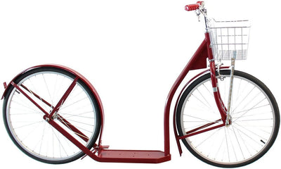 Kick Scooters24/24 DOUBLE "BIG WHEEL" AMISH SCOOTER - Adult Kick Bike in 4 Colors USAadultadult scooterAmishNavy BlueSaving Shepherd