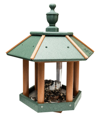 Bird FeederGAZEBO BIRD FEEDER - Weather Fade & Rot Proof Poly Vinyl Amish USAbirdbird feederSaving Shepherd
