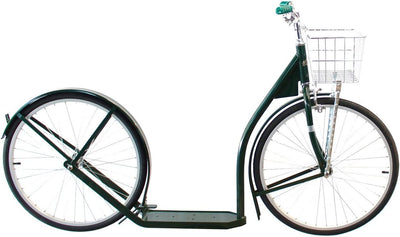 Kick Scooters24/24 DOUBLE "BIG WHEEL" AMISH SCOOTER - Adult Kick Bike in 4 Colors USAadultadult scooterAmishHunter GreenSaving Shepherd