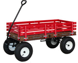 Wagon48" POLY BED WAGON - Heavy Duty 1100lb Capacity 13½" Tires & Hand BrakeAmishWheelsfun & gamesSaving Shepherd