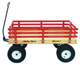 Wheelbarrows, Carts & WagonsValley Road JUMBO BEACH WAGON Amish Steel Frame Wood or Poly PlasticactiveadjustableSaving Shepherd
