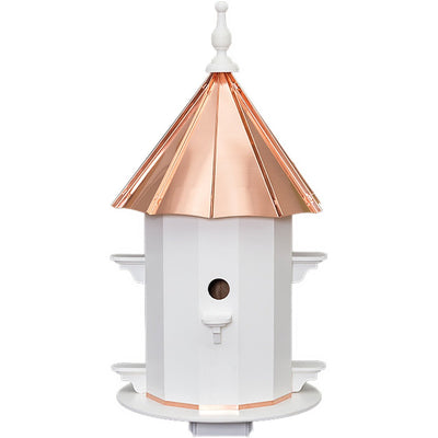 Birdhouse6 ROOM COPPER & VINYL BIRDHOUSE - Large 30" Bird Condobirdbird houseSaving Shepherd