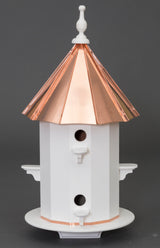 Birdhouse6 ROOM COPPER & VINYL BIRDHOUSE - Large 30" Bird Condobirdbird houseSaving Shepherd