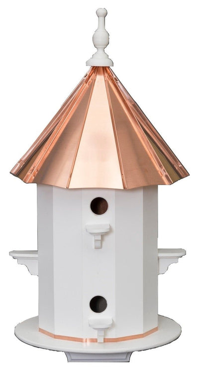 Birdhouse6 ROOM COPPER & VINYL BIRDHOUSE - Large 30" Bird Condobirdbird houseSaving Shepherd