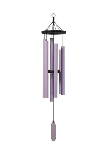 Wind ChimeBLEEDING HEART WIND CHIME ~ Amethyst 41 inch Amish Handmade in USAamethyst chimechimeSaving Shepherd