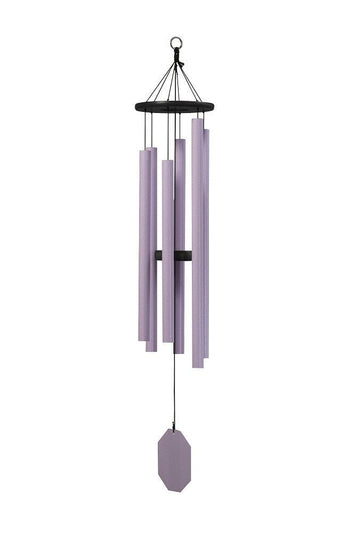 Wind ChimeEVENING PRIMROSE WIND CHIME ~ Amethyst 43 inch Amish Handmade in USAamethyst chimechimeSaving Shepherd