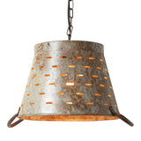 Irvin's CountryTinwareOLIVE BUCKET PENDANT | Vintage Retro Fixturependantpendant lightSaving Shepherd