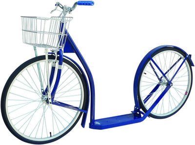 Kick Scooters24/24 DOUBLE "BIG WHEEL" AMISH SCOOTER - Adult Kick Bike in 4 Colors USAadultadult scooterAmishNavy BlueSaving Shepherd
