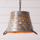 Irvin's CountryTinwareOLIVE BUCKET PENDANT | Vintage Retro Fixturependantpendant lightSaving Shepherd