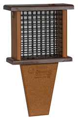 Bird FeederTAIL PROP SUET FEEDER - Perfect for Flickers Woodpeckers and MoreAmishbirdSaving Shepherd