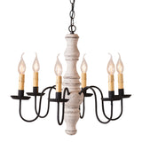 Chandeliers & Ceiling FixturesLARGE "GETTYSBURG" COLONIAL CHANDELIER - 6 Arm Light in 5 Textured Finishesceiling lightceiling light fixtureSaving Shepherd
