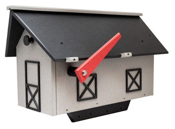 MailboxCLASSIC MAILBOX - All Weather Poly Post Mount USAGreen MeadowmailboxSaving Shepherd