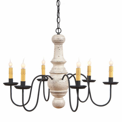 Country LightingWOOD SPUN & METAL MAPLE GLENN CHANDELIER 6 Candelabra Country Ceiling Light in 4 Rustic FinishesantiquecandelabraSaving Shepherd
